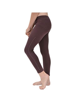 Stretch is Comfort Cotton Girl's and Women's Footless Leggings Made in The USA