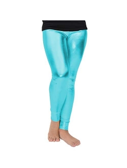 Stretch is Comfort Cotton Girl's and Women's Footless Leggings Made in The USA