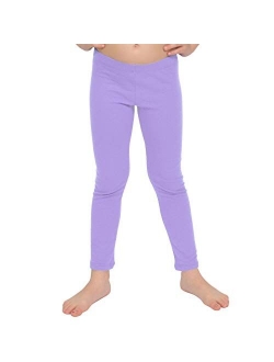 Stretch is Comfort Cotton Girl's and Women's Footless Leggings Made in The USA