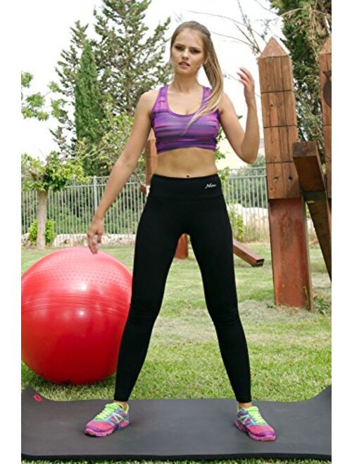 NIRLON Leggings for Women High Waist Workout Yoga Pants Ankle Length R&Plus Size