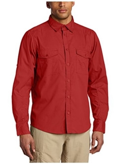 Craghoppers Men's Kiwi Classic Long Sleeve Button Down Shirt Insect Repellent UPF 40+