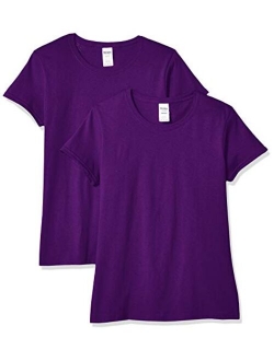 Women's Heavy Cotton Adult T-Shirt, 2-Pack