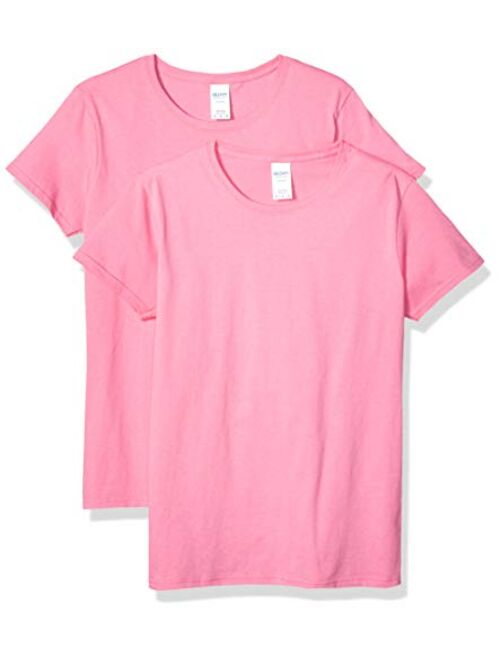 Gildan Women's Heavy Cotton Adult T-Shirt, 2-Pack