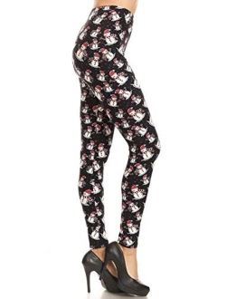 Ultra Soft Christmas Holiday Fashion Print Leggings