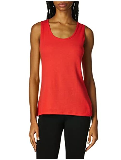 Hanes Black Cotton Pull On Tank Top