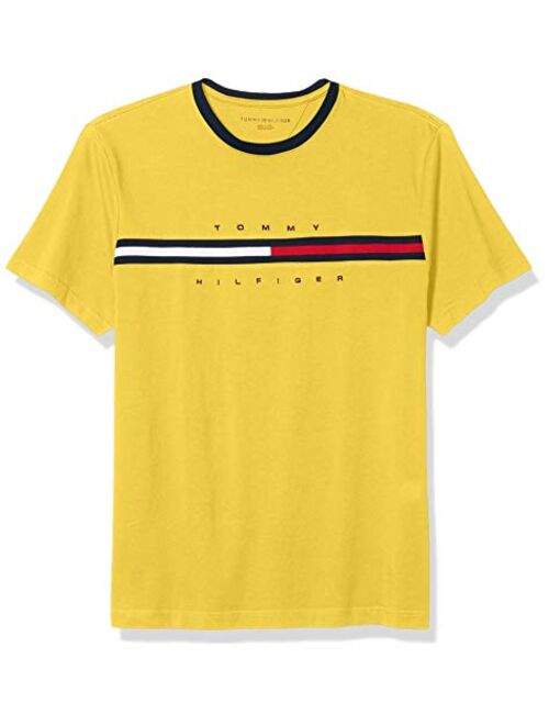 Tommy Hilfiger Men's Cotton Short Sleeve  Logo T-Shirt