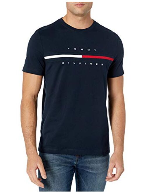 Tommy Hilfiger Men's Cotton Short Sleeve  Logo T-Shirt