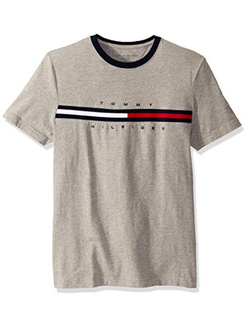 Tommy Hilfiger Men's Cotton Short Sleeve  Logo T-Shirt