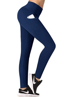 Fleece Lined Warmest Yoga Pants with Pockets for Women, High Waisted Thermal Leggings with Pockets