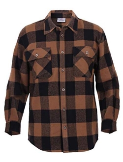 Extra Heavyweight Buffalo Plaid Flannel Shirts