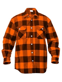 Extra Heavyweight Buffalo Plaid Flannel Shirts