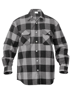 Extra Heavyweight Buffalo Plaid Flannel Shirts