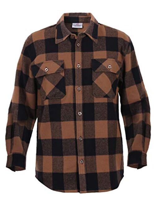 Rothco Extra Heavyweight Buffalo Plaid Flannel Shirts