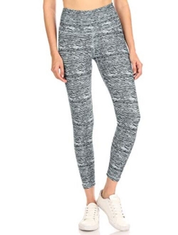 High Waisted Solid Yoga Leggings