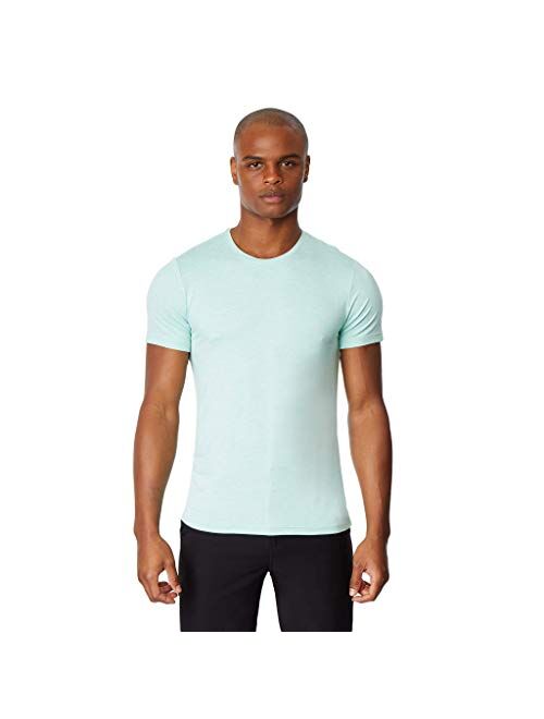 32 DEGREES Mens Polyester Solid Cool Short Sleeve Crew T-Shirt