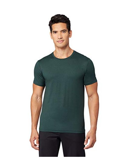 32 DEGREES Mens Polyester Solid Cool Short Sleeve Crew T-Shirt