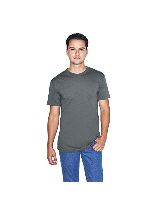 American Apparel 50/50 Crewneck Short Sleeve T-Shirt, 2-Pack