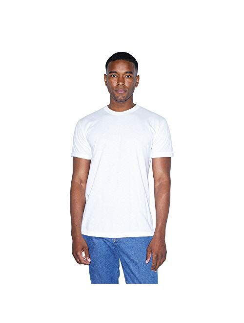 American Apparel 50/50 Crewneck Short Sleeve T-Shirt, 2-Pack