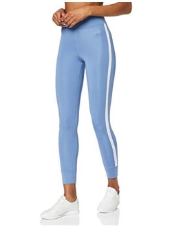 AURIQUE Women's High Waist Side Stripe 7/8 Yoga Legging