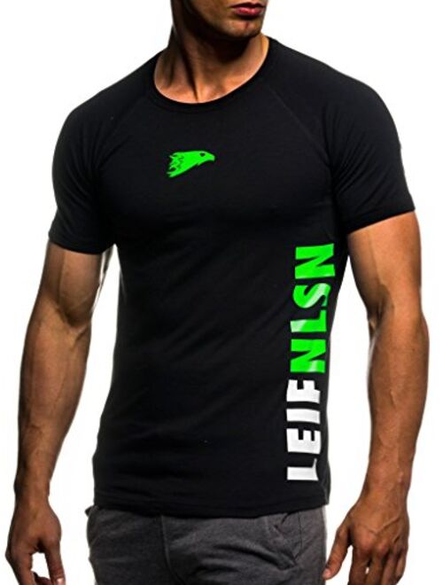 Leif Nelson Gym Men's Short Sleeve Crew Neck T-Shirt LN06279