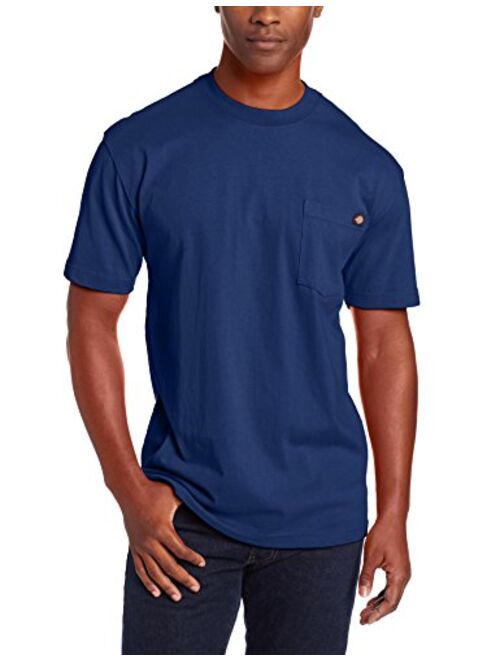 Dickies Men's Short Sleeve Heavyweight Crew Neck Pocket T-Shirt