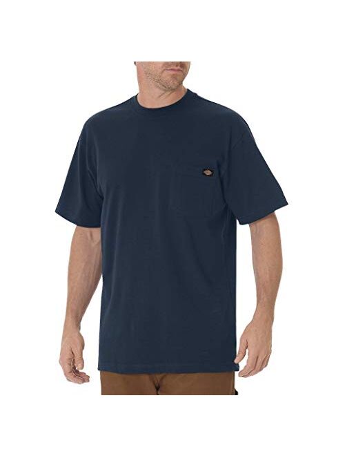 Dickies Men's Short Sleeve Heavyweight Crew Neck Pocket T-Shirt