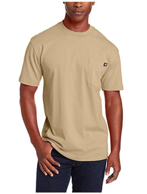 Dickies Men's Short Sleeve Heavyweight Crew Neck Pocket T-Shirt