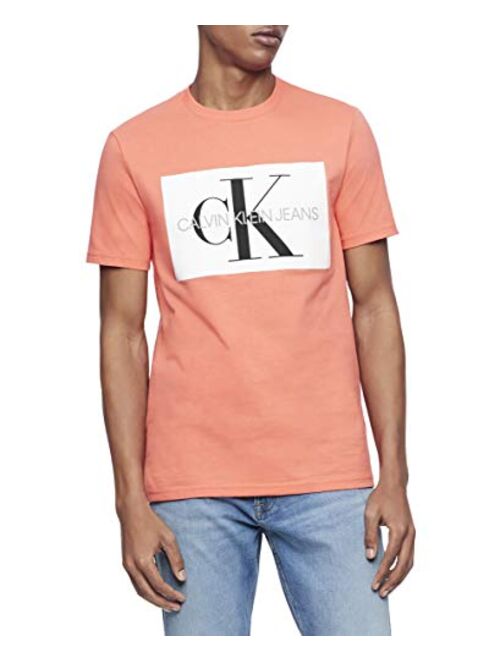 Calvin Klein Men's Short Sleeve Monogram Logo T-Shirt