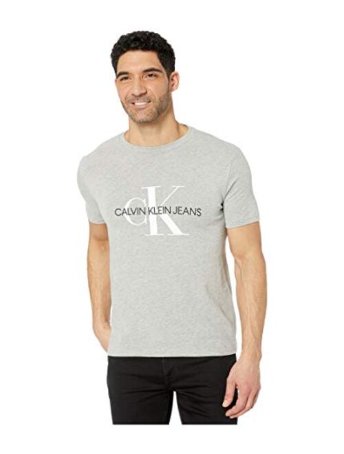 Calvin Klein Men's Short Sleeve Monogram Logo T-Shirt