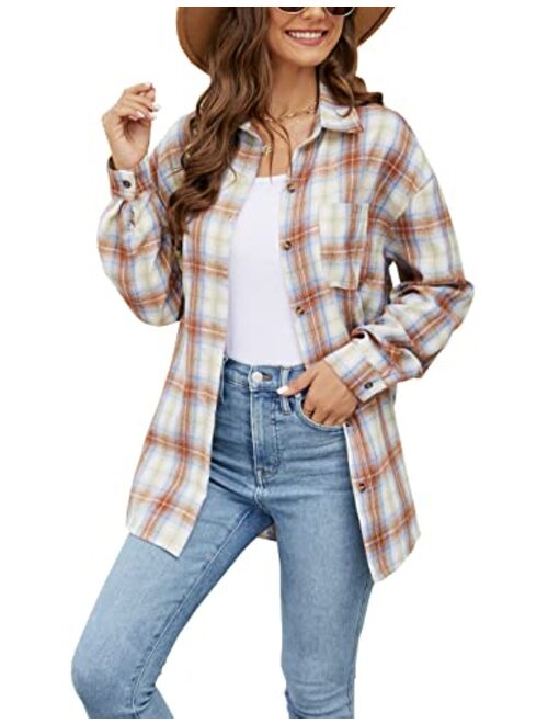 Legendary Whitetails Women's Cottage Escape Long Sleeve Button Up Flannel Shirt