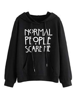 Sweatshirt Women's Pullover Sweatshirt Letter Print Hoodie