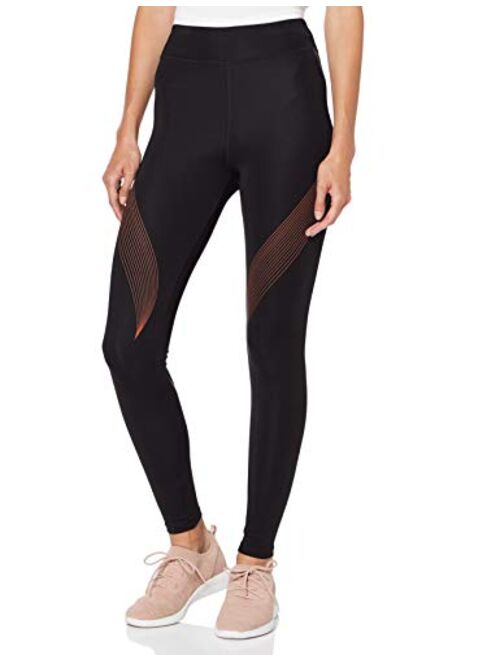 Amazon Brand - AURIQUE Women's Printed Sports Leggings