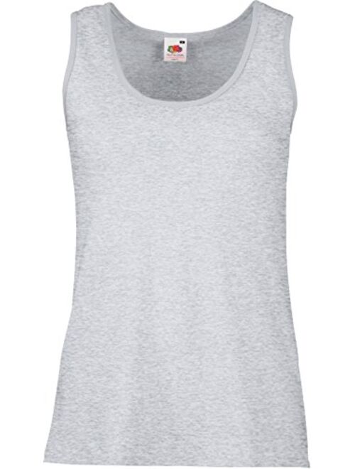 Fruit of the Loom Mens Ladies Feminine Fit Sleeveless Undershirt T Shirt