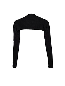 YEESAM Bolero Shrugs for Women Long Sleeve Arm Sleeves Hijab Accessories One Size