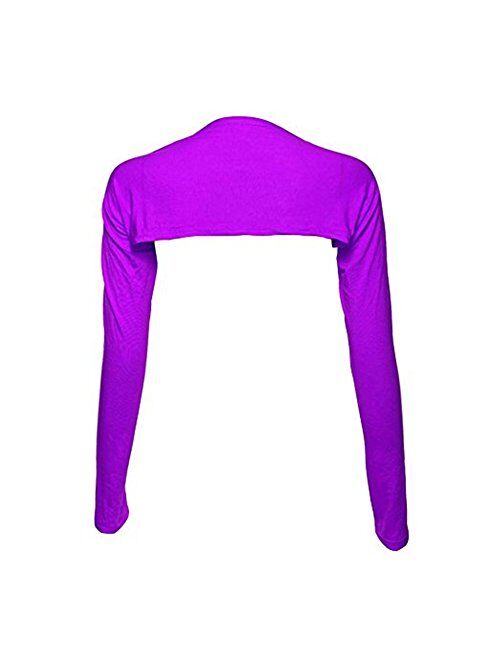 YEESAM Bolero Shrugs for Women Long Sleeve Arm Sleeves Hijab Accessories One Size