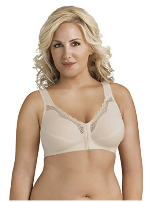 Exquisite Form Fully Women's Front Close Cotton Posture Bra #5100531