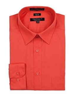 Marquis Men's Basic Slim Fit Dress Shirt