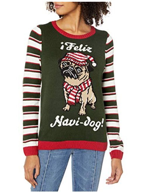 Ugly Christmas Sweater Company Women's Assorted Pullover Xmas Sweaters-Juniors