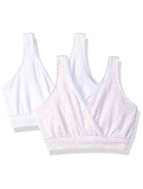 Playtex Women's Nursing Pullover Sleep Bra 2-Pack