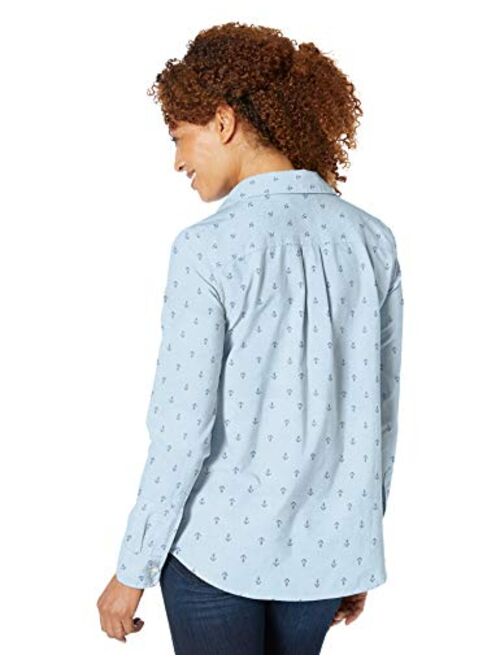 Amazon Essentials Women's Classic Fit Long Sleeve Button Down Oxford Shirt