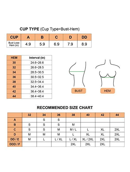 Padded Nursing Bra for Women Sleep Maternity Bralette for Breastfeeding Pack of 5