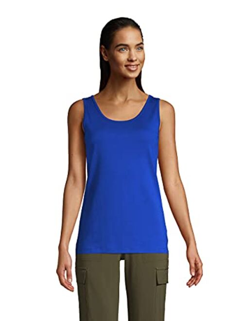 Lands' End Women's Cotton Tank Top