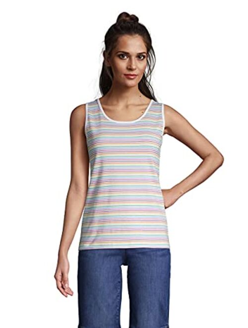 Lands' End Women's Cotton Tank Top