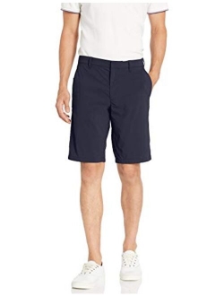 Amazon Brand - Goodthreads Men's 11 Nylon Solid Above Knee Relaxed Fit Short