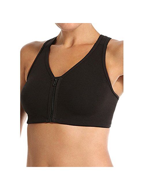 Valmont Women's Zip-Front Sports Bra (1611A)