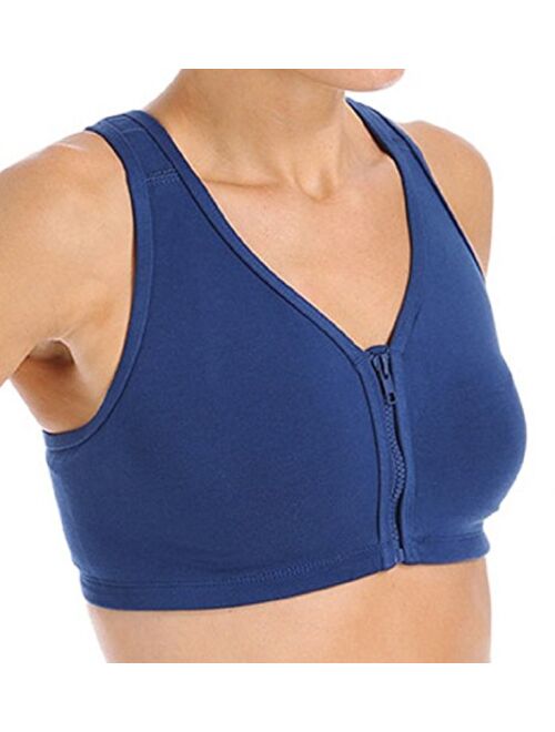 Valmont Women's Zip-Front Sports Bra (1611A)