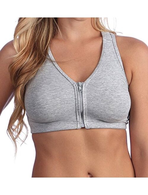 Valmont Women's Zip-Front Sports Bra (1611A)