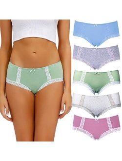 LYYTHAVON Womens Underwear Breathable Cotton Brief Ladies Panties