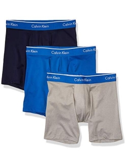 Men's Microfiber Stretch 3-Pack Boxer Briefs