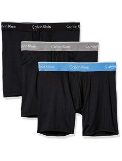 Men's Microfiber Stretch 3-Pack Boxer Briefs